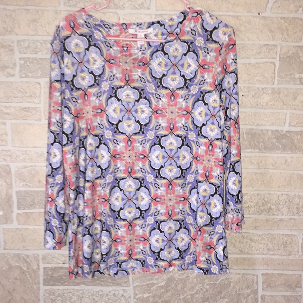 JM Collection Long Sleeve Top